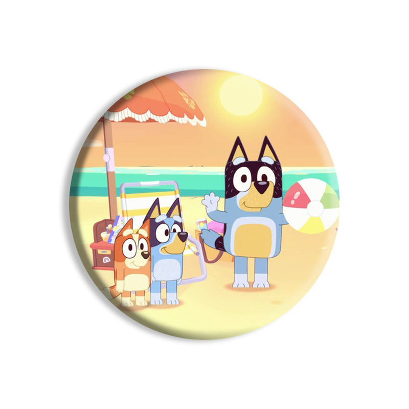 ブルーイシリーズ漫画かわいいアニメバーバッジさまざまな仕様のブリキブローチバッジ|undefined