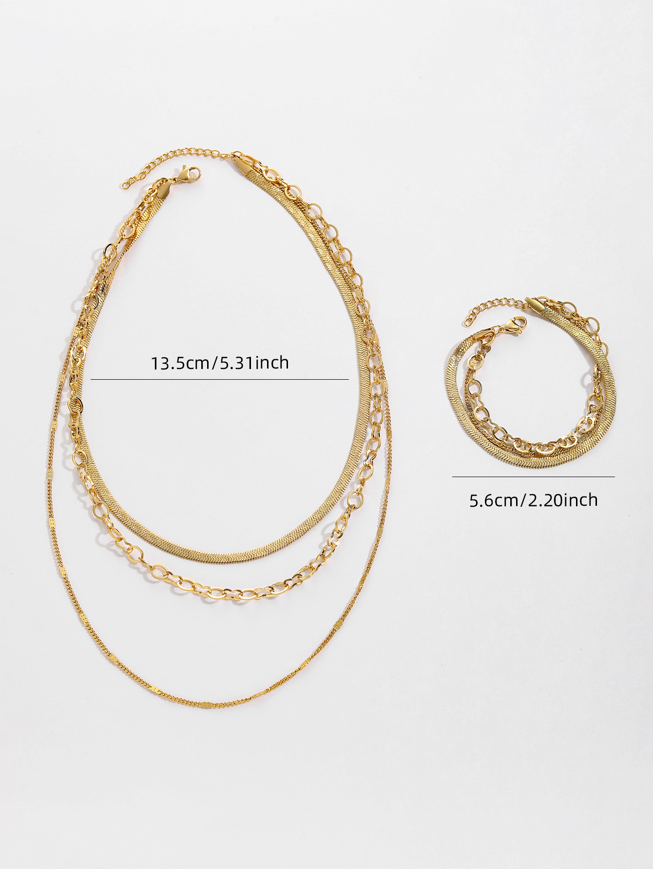 Modern Style, Classic Style Style Wholesale Jewelry Modern Style Classic Style Geometric 304 Stainless Steel Plating Stainless Steel Jewelry Sets