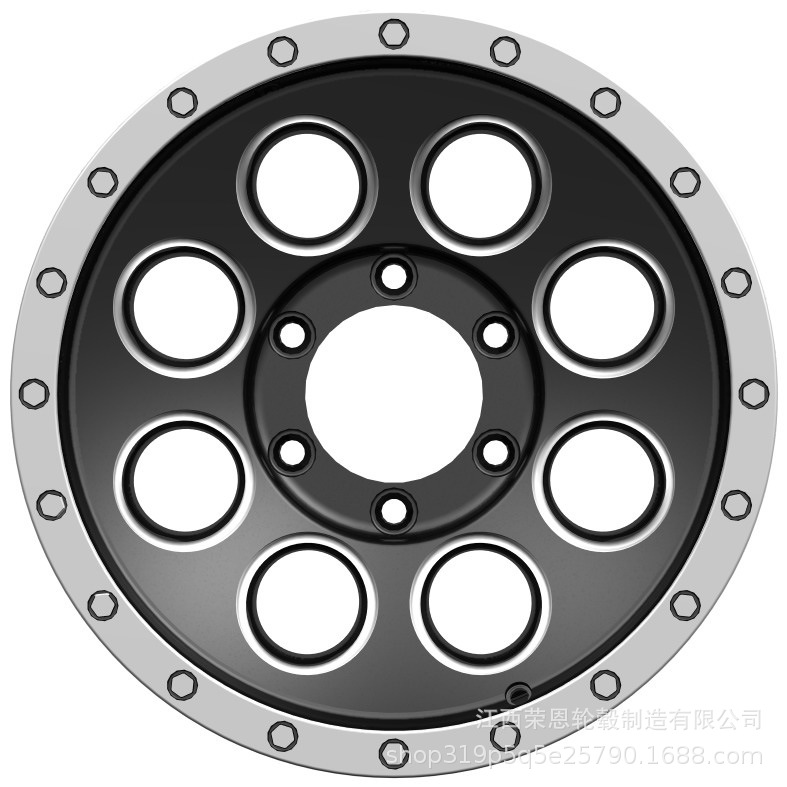 JT119 适合越野拖车卡车 16寸 高品质 改装款铝合金汽车轮毂