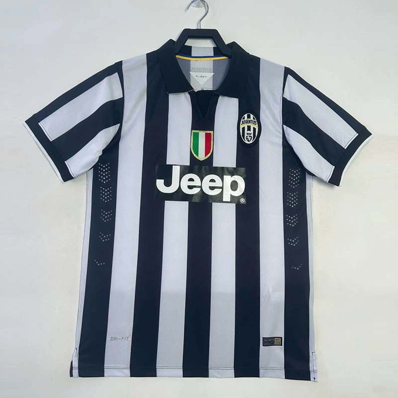 Заводская прямые продажи классической ретро серии Juventus футболка Juventus ретро коротким рукавом футбольная форма