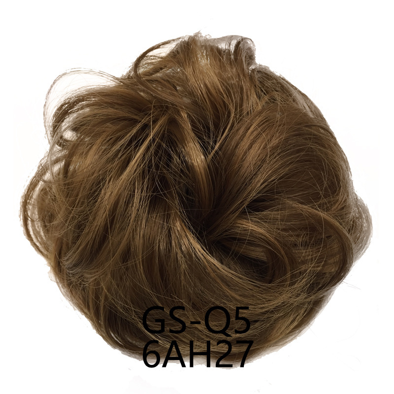 Europa y los Estados Unidos pelucas anillo de pelo de bolas cabeza cuerda elástica peludo natural peludo peludo transfronterizo