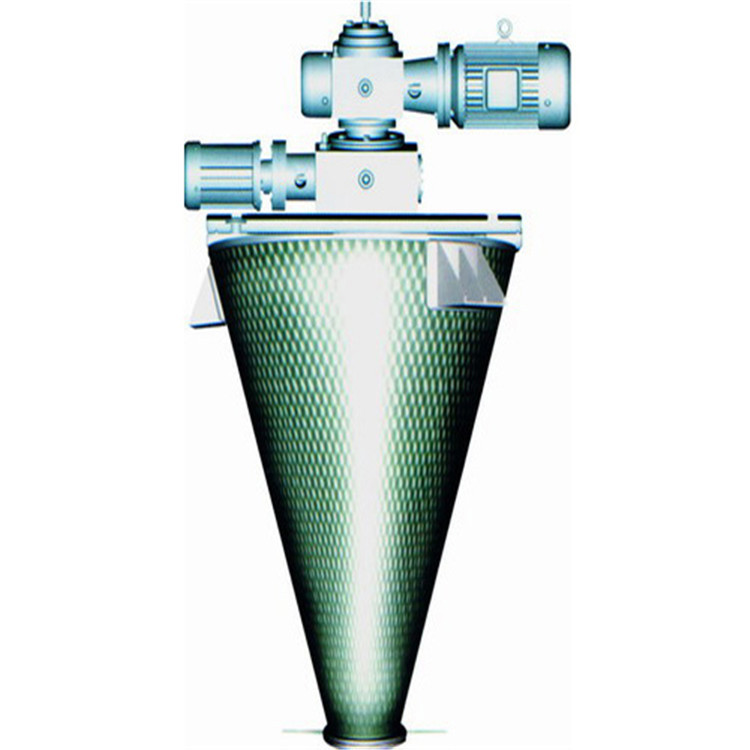 不锈钢粉体锥形双螺旋混合机龙腾立式全新双螺旋混合机价格优惠
