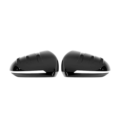 Other Automotive Interior Supplies Gear Frame Steering Wheel Handle - for-meta-plusatto-3-lhdrhd-universal-fit-for-left-right-hand-driverearview-mirror-caps-2-pack-gloss-black-abs