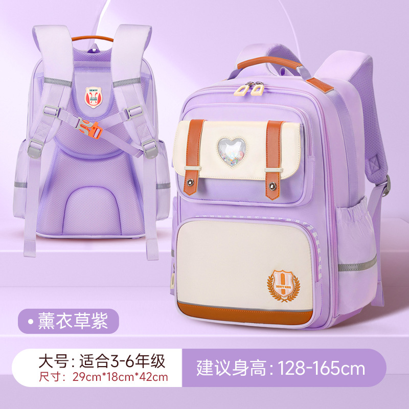 2025 nuevas mochilas escolares para niños para los grados 1-3-6 para reducir la carga
