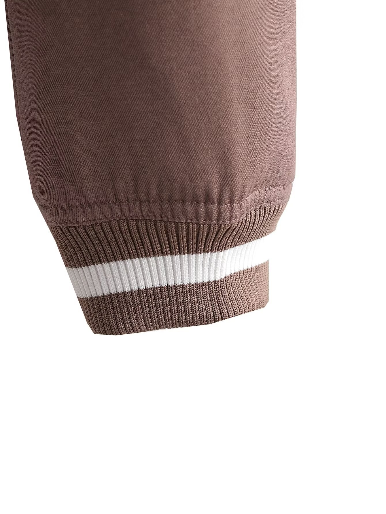 Women's Clothing 2024 new fashion large pocket short autumn pilot jacket coat_voghion.com