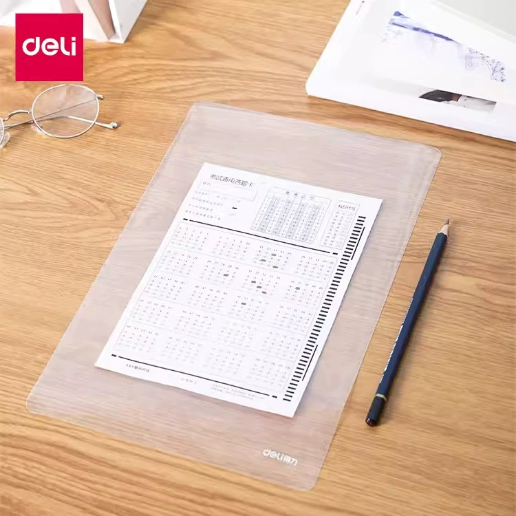 Dr. Grip 5738 soft mat board for students A4 transparent exam writing pad with EPPE writing pad for home use soft gel pad