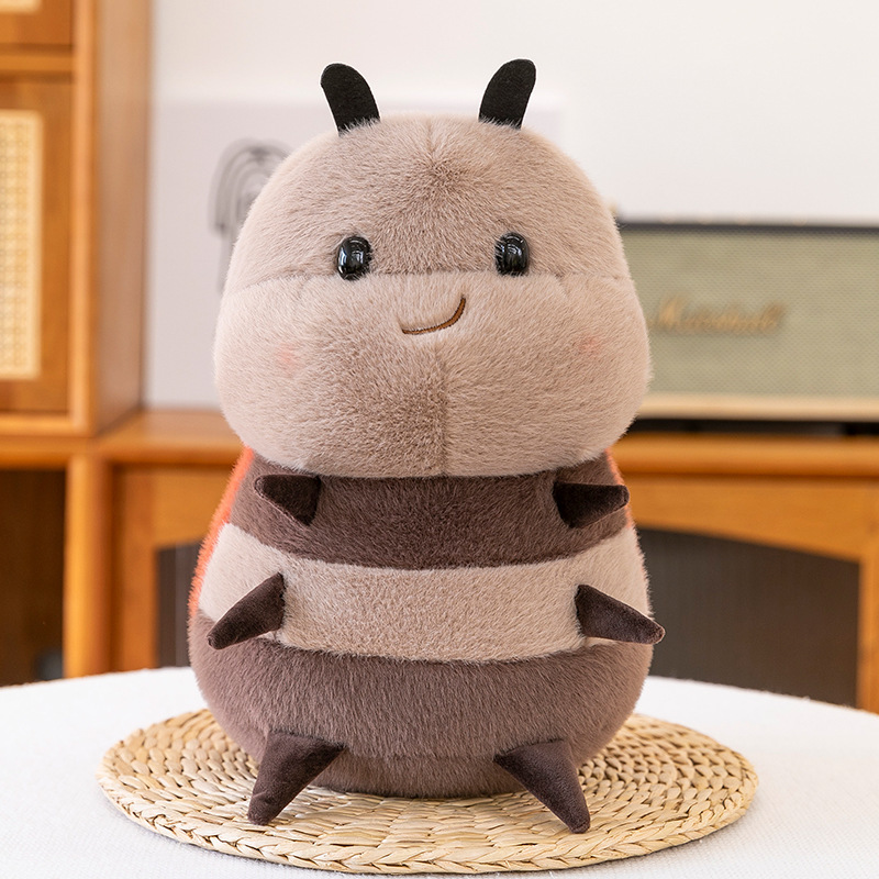 新しいかわいいミツバチのぬいぐるみ七星瓢箪虫人形子供の誕生日プレゼント|undefined