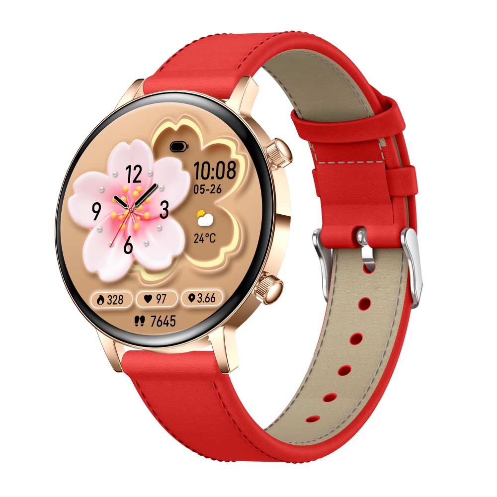 Golden watch strap