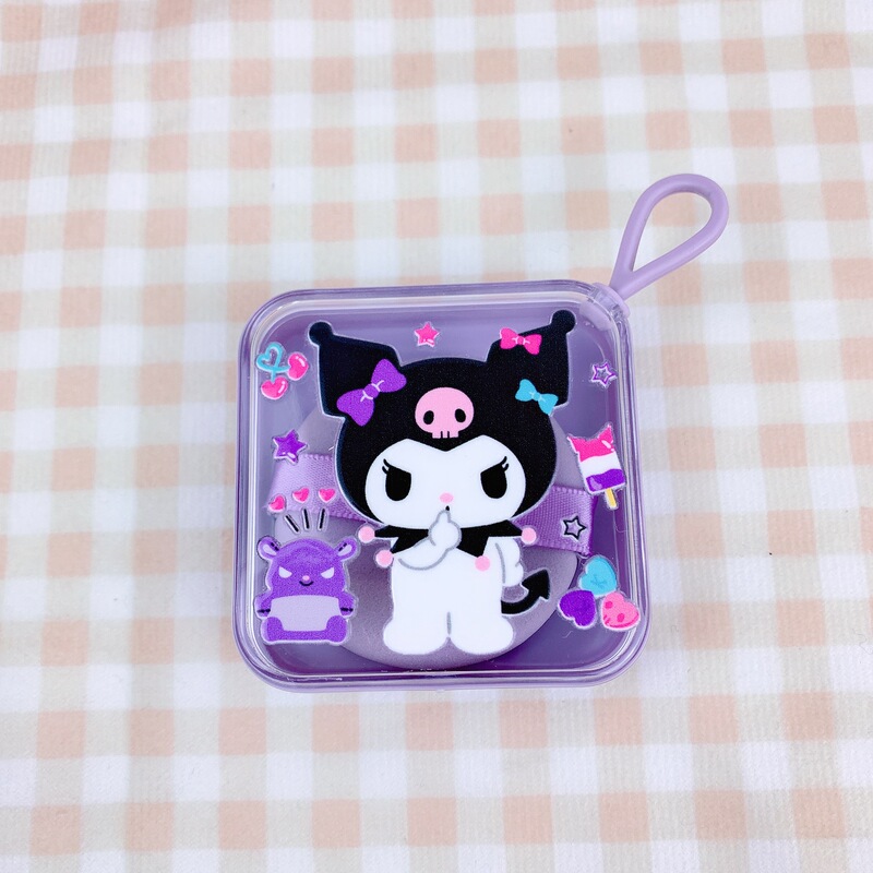 キュートメロディー KT パウダーパフ ウェット＆ドライリキッドファンデーション メイクアップ両面ラウンドエアクッションパフビューティーエッグ|undefined