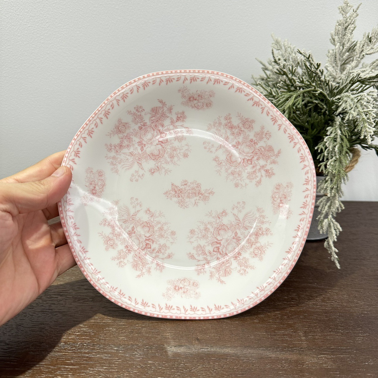 LZ Cross-border Lusheng Vajilla Cerámica Serie Lancaster Tazón de arroz Plato plano Plato de comedor