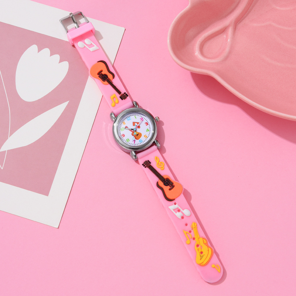 Cute Heart Shape Buckle Quartz Kids Watches display picture 4