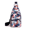 Fashionable chest bag, shoulder bag, nylon one-shoulder bag for leisure, backpack, Korean style