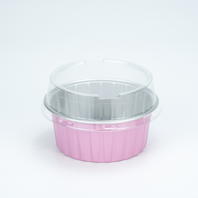 20個入り50個入りプリンカップ空気揚げ鍋専用カラーアルミ箔箱円形鉢子餅箱バーベキューカップ|undefined