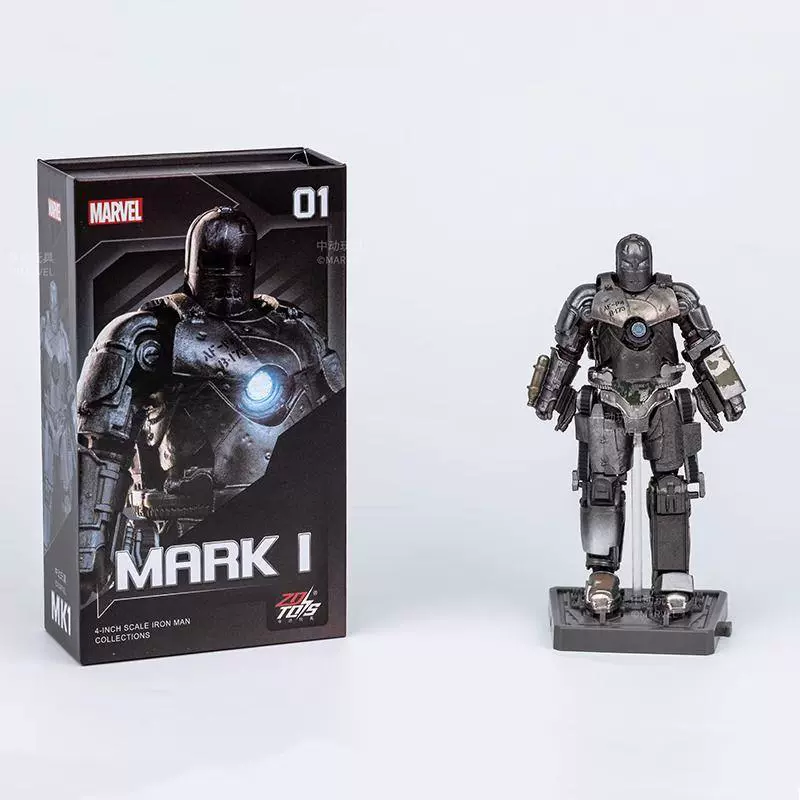 Маленькая минифигура, игрушка, кукла, Marvel, Железный человек, 4 дюйма