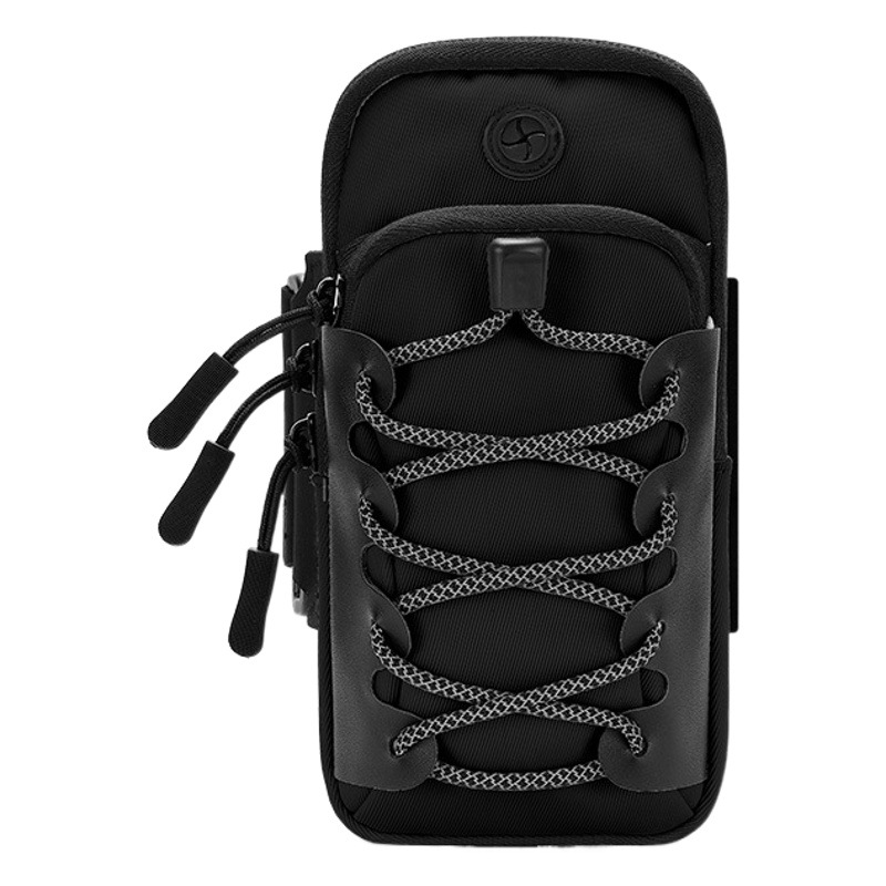 2025 New Reflective Mobile Phone Arm Bag, Sports Arm Sleeve, Wrist Bag, Outdoor Fitness Safety Reflective Mobile Phone Bag