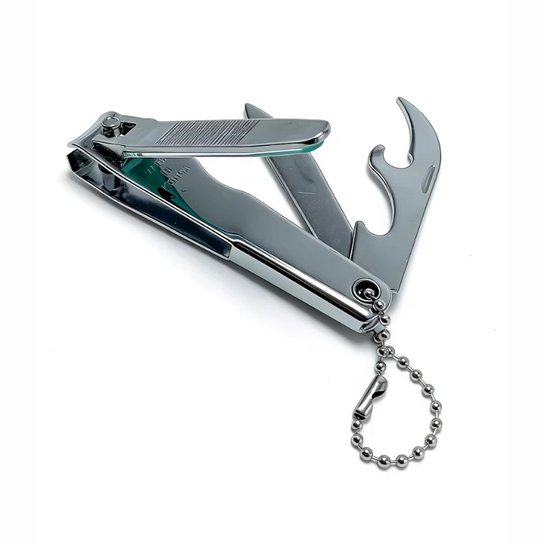 Factory Direct Sales Multifunctional Nail Clippers 309 Promotional Gift Nail Scissors Nail Clippers with Small Knife for Self-Defense