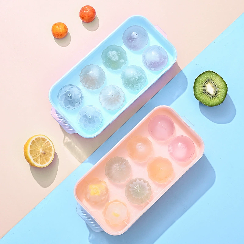 Ледяная решётка быстрозамороженный шарик для приготовления льда коробка для домашнего холодильника пищевой крышки