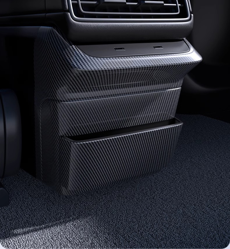 Suitable for Xiaomi Su7 Anti-Kick Pad Rear Seat Backrest Refrigerator Protective Cover Wear-Resistant Car Accessories