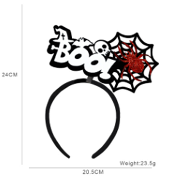Decoraciones de Halloween fieltro diadema accesorios fiesta Halloween diadema tocado decoración de la mascarada