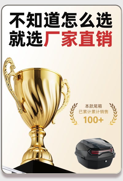 Suitable for the Trunk of Electric Vehicles, Universally Applicable to Aima, Yadi, Tailg, Luyuan, Large-Sized Electric Scooters, and Mopeds