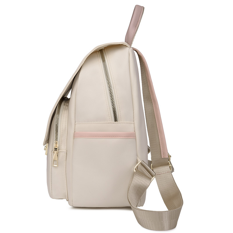 Bolsos mujer 2023 nueva mochila antirrobo coreana moda femenina todo fósforo nicho color de contraste mochila de viaje al por mayor