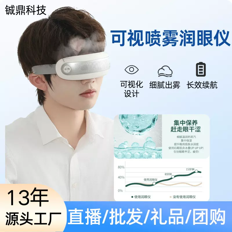 眼部护眼仪蒸汽眼罩睡眠儿童眼睛按摩器润眼仪家用眼部按摩仪批发