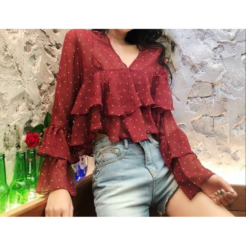 버건디 + 블랙 슬링