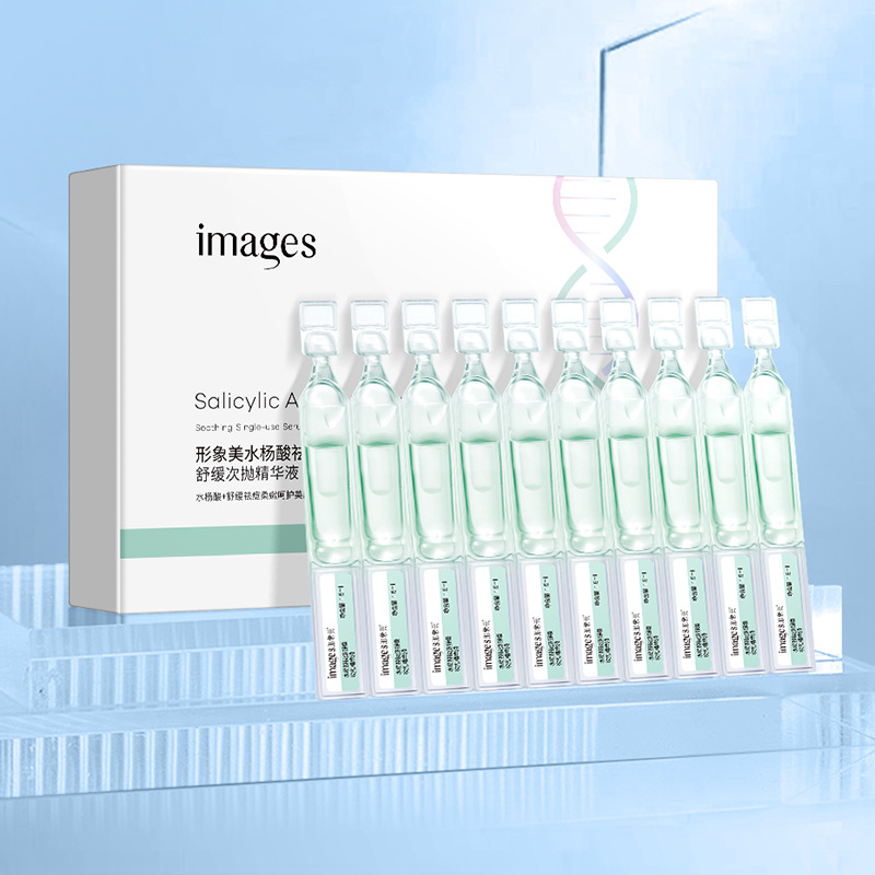 Suero Facial Monodosis AntiAcné con Ácido Salicílico, Hidratante, Calmante, para Cuidado Facial image 5