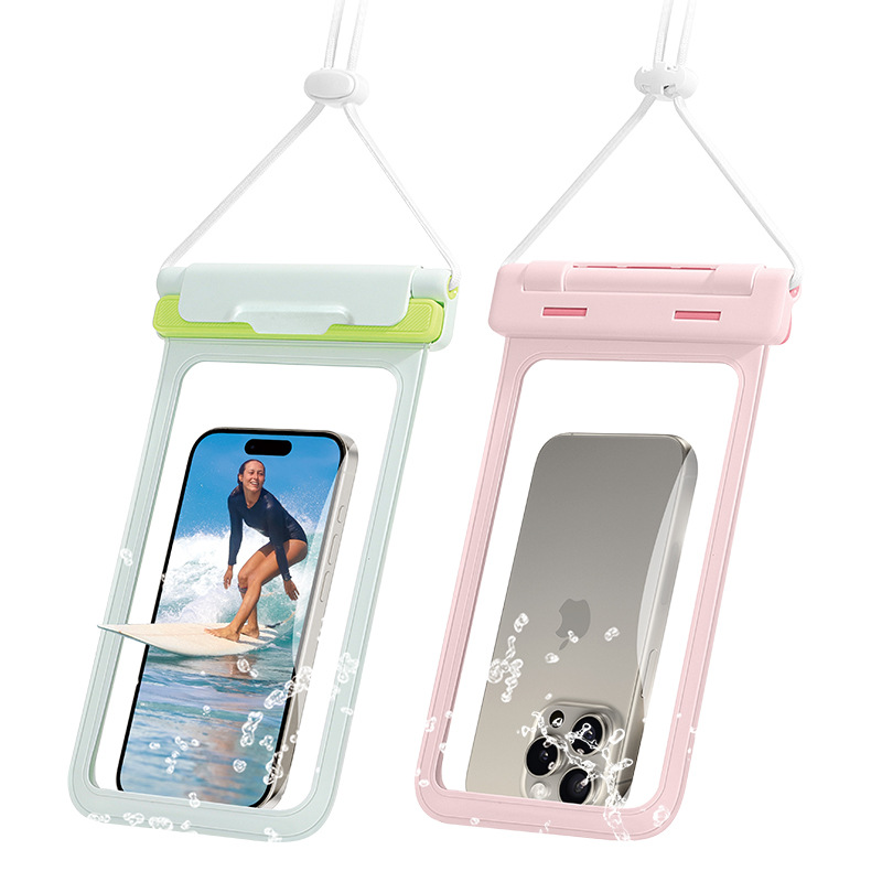 Pvc Touch Screen Mobile Phone Waterproof Bag Outdoor Swimming Diving Rafting Underwater Photo Sealing Unlocked Waterproof Case