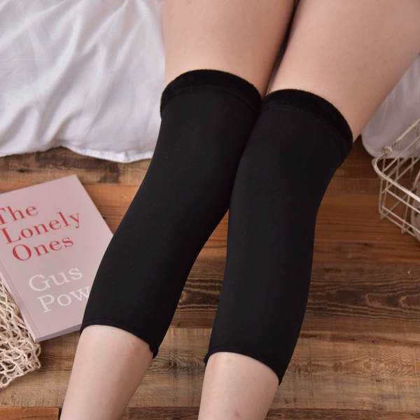 Black air conditioner knee pads + elastic band about 30cm