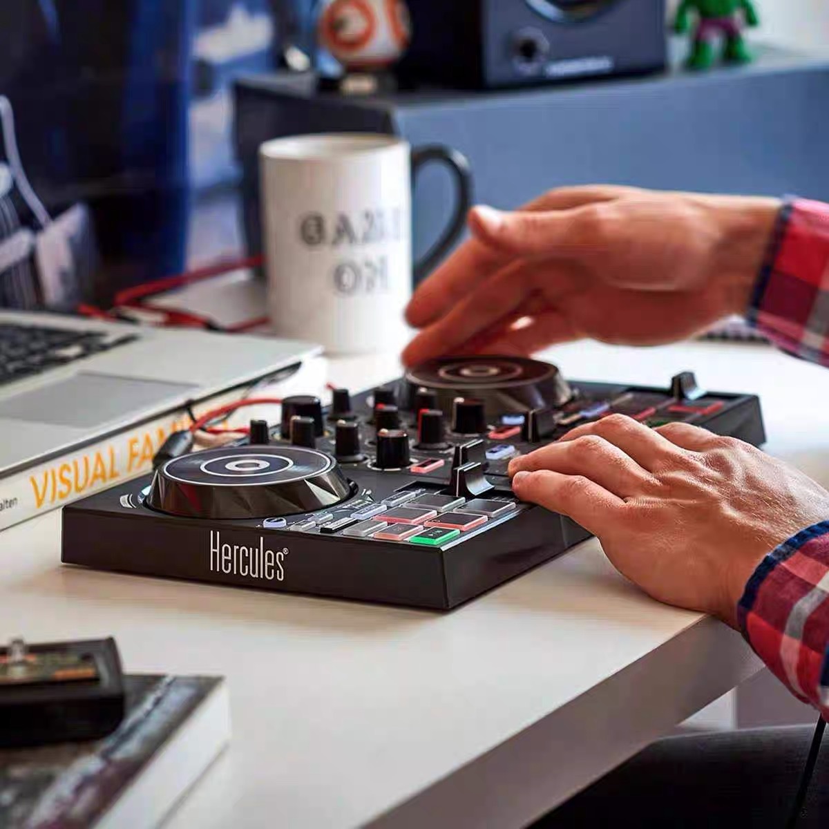 Controlador DJ Mini Inpluse200MK2 Portátil Profesional para Principiantes image 3
