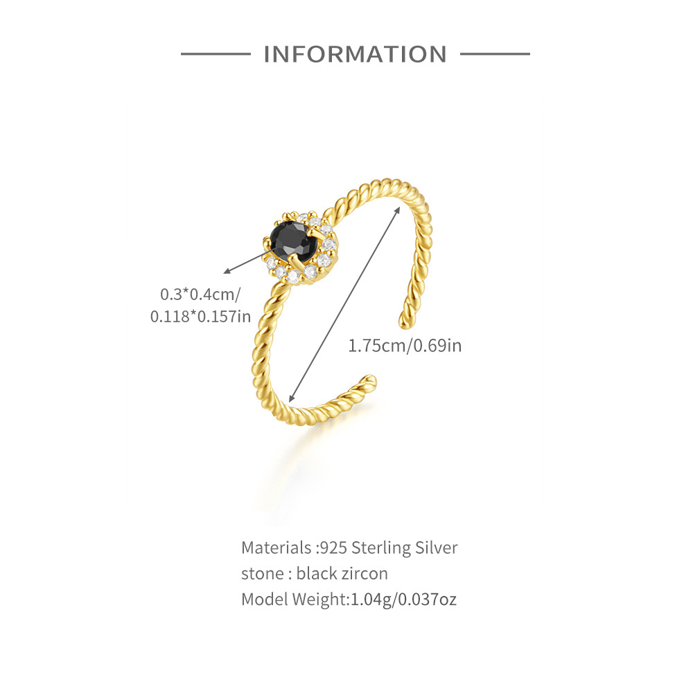3g Weight Open Rings Classification 1 Piece Quantity Casual Occasion 925 Sterling Silver Material Geometric Pattern Women's Gender Plating Design Sweet Style 925 Sterling Silver Geometric Open Rings 无