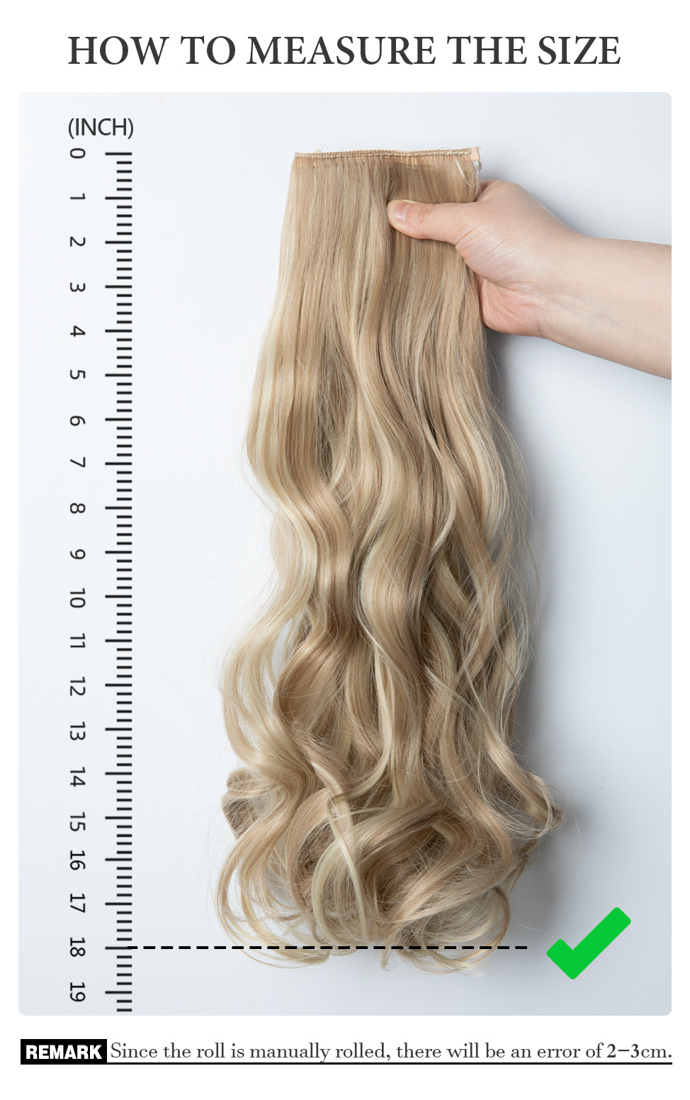 Title 2, Womens Wig Extension Long Curly Hair Matte Che...