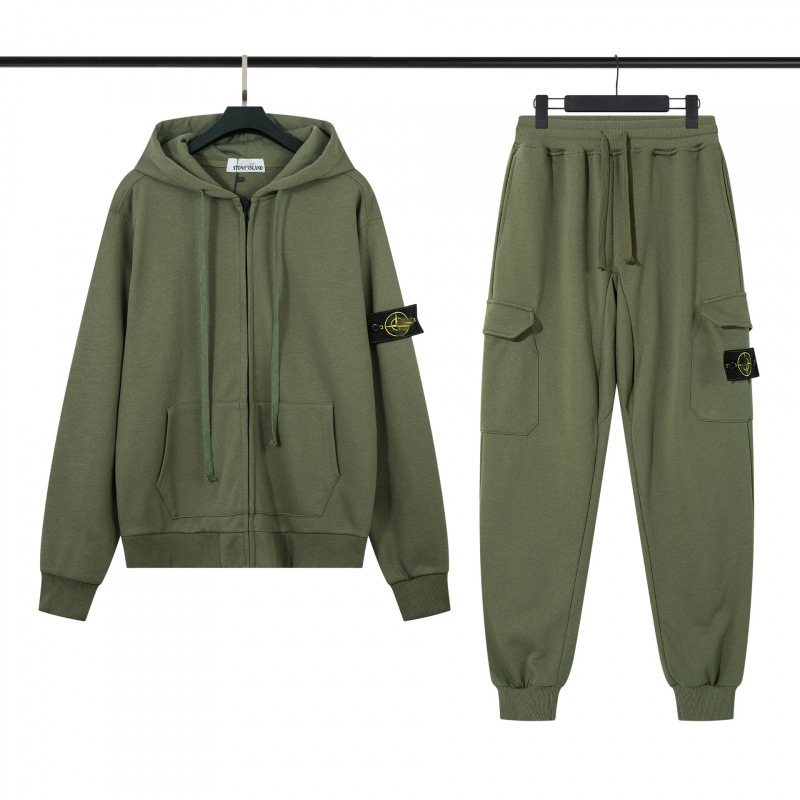 Stone Island Set 2-Piece Olive