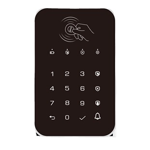 Anti-thief 433 wireless keyboard door and window anti-theft alarm shopping mall store family anti-theft alarm reminder manufacturer