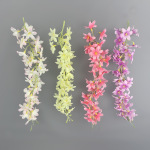 仿真艺兰花串高端壁挂婚庆吊顶创意假花diy道具花艺道具装饰品ins