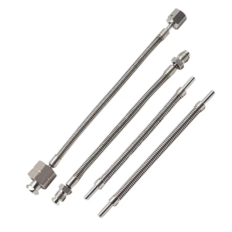 KF10-L250真空波纹管 不锈钢304环软管 真空连接 NW10*250mm