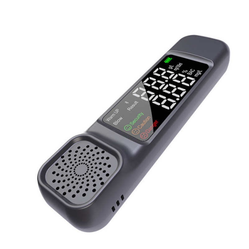 蓝牙APP酒精测试仪查酒驾吹气式酒精浓度检测仪测酒驾测量仪AT68B
