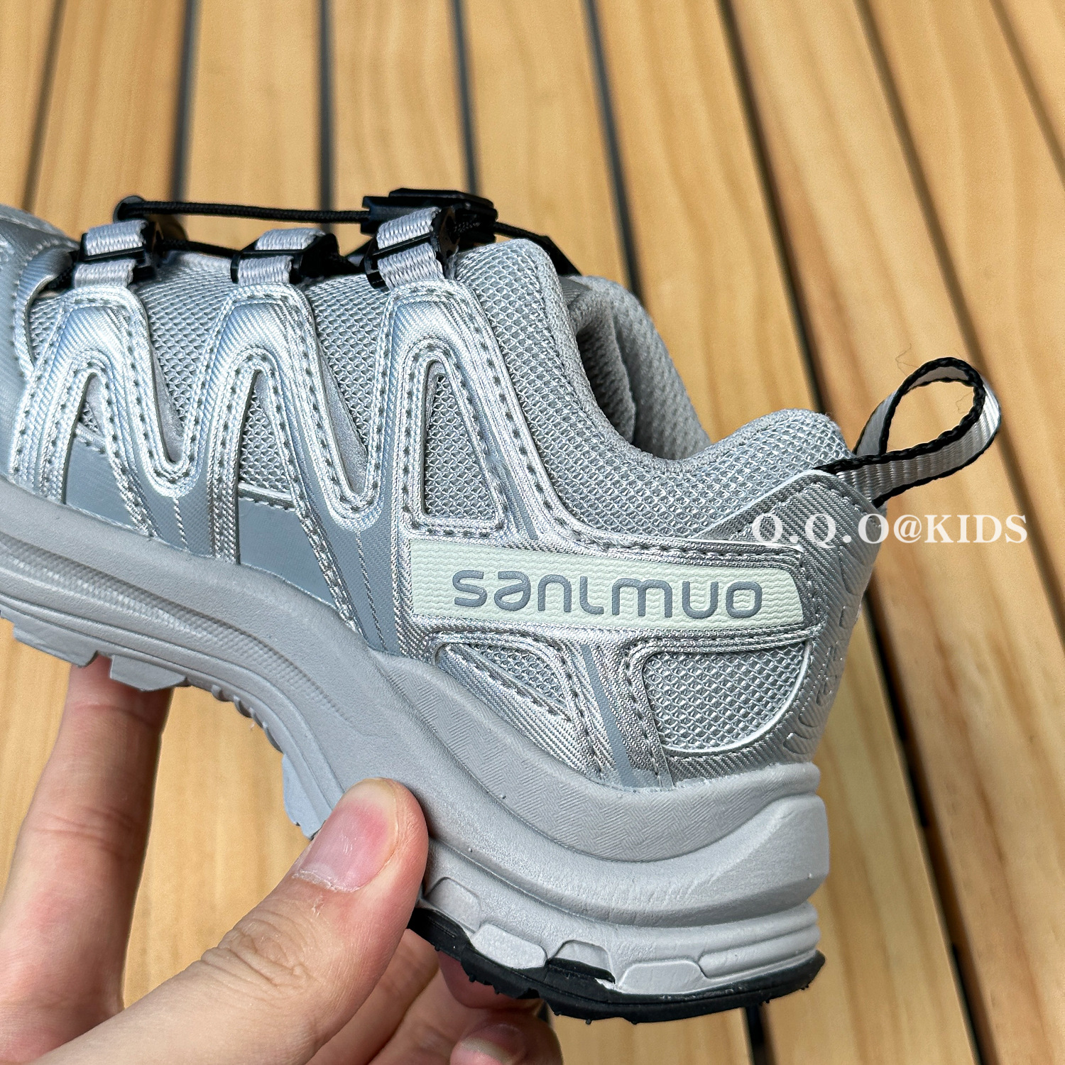 QQO Children's Shoes 2023 Autumn New Children's Breathable Outdoor Sports Shoes Korean Edition Boys and Girls'_voghion.com