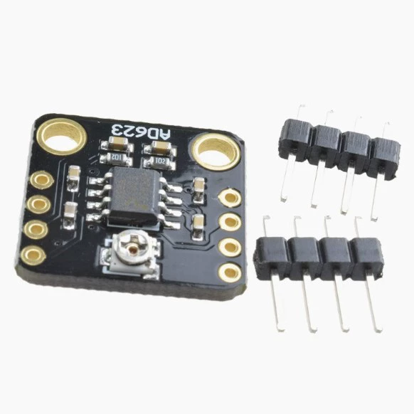 AD623 модуль усилителя напряжения, регулируемый инструментальный усилитель, один источник питания, неполноценный/дифференциальный малый сигнал