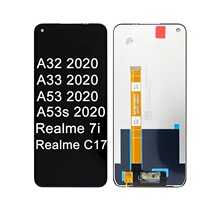 适用OPPO A32屏幕总成A33 A53 A53S Realme7i Realme C17显示屏