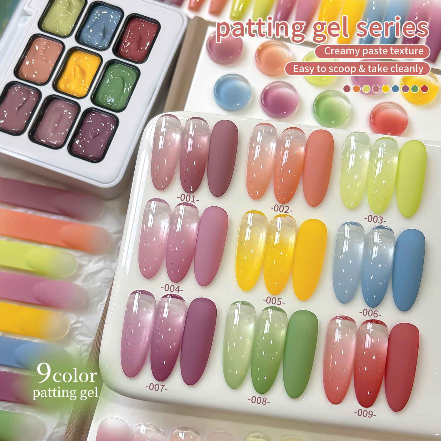 Esmalte de Uñas Gel para Difuminado con Efecto Gradiente para Salón de Uñas image 1