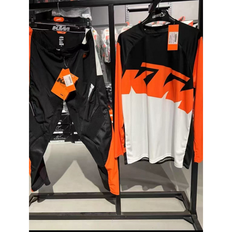 Downhill Clothing, Mountain Bike Riding Clothing, Men's and Women's Suits, Moisture-Wicking Off-Road Motorcycle Racing Clothing, Street Bike Quick-Drying Clothing