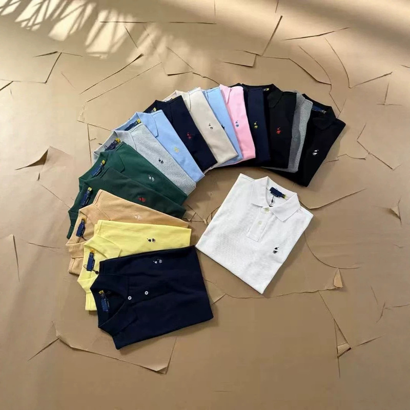 Raff Summer Classic Turn-down Collar Polo Shirt for Men, Pure Cotton, Short Sleeve, Pony Embroidery, Breathable, Loose Fit, Plus Size Polo Shirt Raff Summer Classic Turn-down Collar Polo Shirt for Men, Pure Cotton, Short Sleeve, Pony Embroidery, Breathable, Loose Fit, Plus Size Polo Shirt