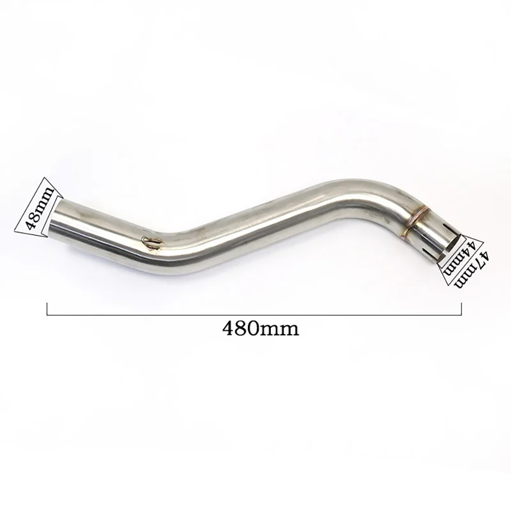 Motorcycle modified exhaust pipe fried street double exhaust Benali Huanglong 600/TNT600/BJ600 lossless