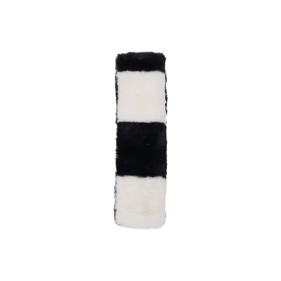 Seat cushion, seat cover – Blue Rain Car Seat Cushion - rabbit-fur-checkered-shoulder-pad