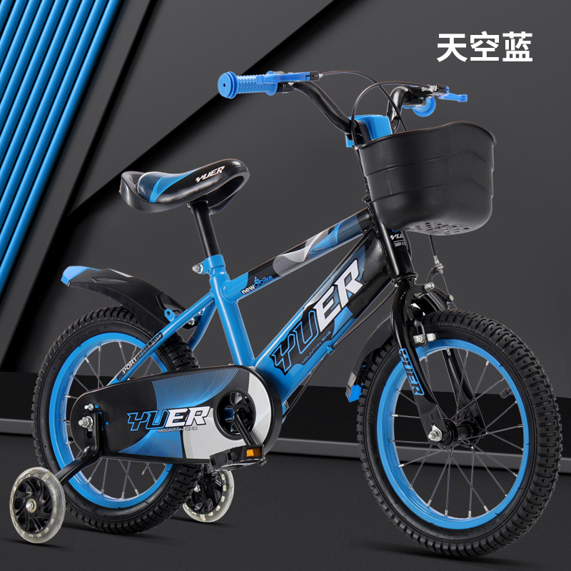 Bicicletas infantiles para bebés con ruedas auxiliares para niños de 3 a 6 años de edad para estudiantes de jardín de infantes
