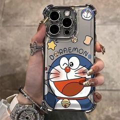 适用苹果17promax手机壳iPhone16四角气囊电镀壳15高级感14小众13