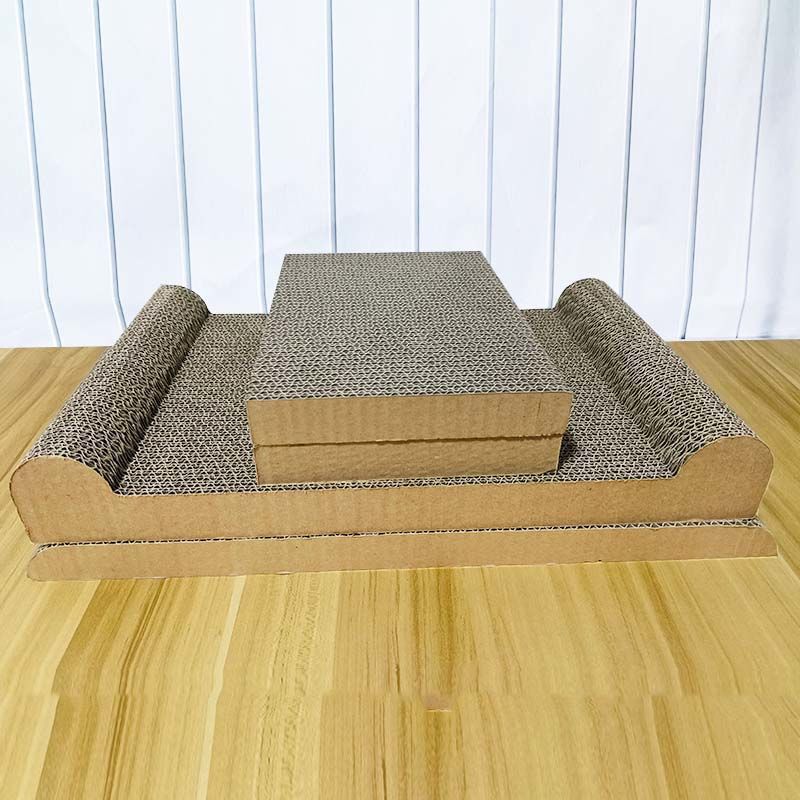 猫抓板猫窝四季通用一整套上下铺瓦楞纸耐磨不掉屑窝房子速卖通|undefined