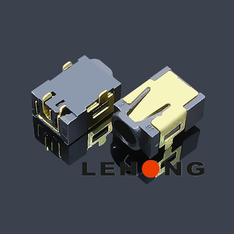 DC-031H-13板上型/镀金耐高温/DC电源插座/直流DC插座